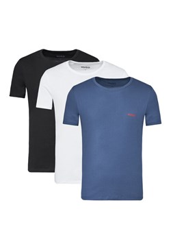 HUGO Komplet 3 t-shirtów 50532811 Kolorowy Regular Fit ze sklepu MODIVO w kategorii T-shirty męskie - zdjęcie 184858034