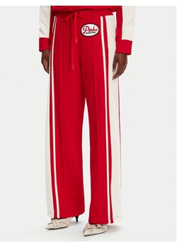 PINKO Spodnie dresowe Jacob 105272 A2MD Czerwony Relaxed Fit - id: 0000305099037 - marki Pinko - 184858071 PINKO Spodnie dresowe Jacob 105272 A2MD Czerwony Relaxed Fit ze sklepu MODIVO w kategorii Spodnie damskie - zdjęcie 184858071