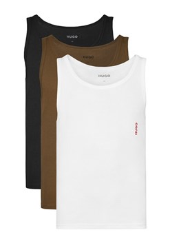 HUGO Komplet 3 tank topów 50545681 Kolorowy Slim Fit ze sklepu MODIVO w kategorii T-shirty męskie - zdjęcie 184858112