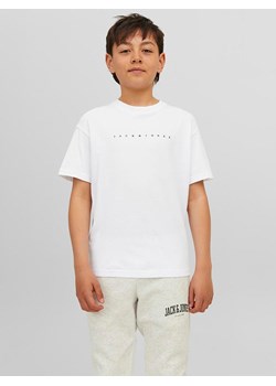 JACK &amp; JONES Junior Koszulka w kolorze białym ze sklepu Limango Polska w kategorii T-shirty chłopięce - zdjęcie 184859151