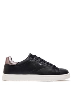 Sneakersy ONLY Shoes Onlshilo-44 15288082 Czarny ze sklepu eobuwie.pl w kategorii Trampki damskie - zdjęcie 184859782