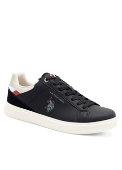 Sneakersy U.S. Polo Assn. ROKKO001M/CY3 Czarny ze sklepu eobuwie.pl w kategorii Buty sportowe męskie - zdjęcie 184859801