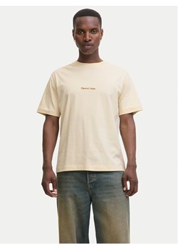 Jack&Jones T-Shirt Norrebro 12282892 Écru Relaxed Fit ze sklepu MODIVO w kategorii T-shirty męskie - zdjęcie 184860424