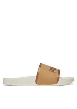 Puma Klapki Leadcat 2.0 Aqua Metallics 401707 02 Beżowy ze sklepu MODIVO w kategorii Klapki damskie - zdjęcie 184860440