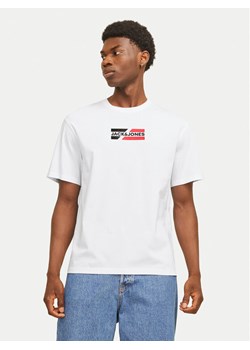 Jack&Jones T-Shirt Corp Graphic 12268415 Biały Regular Fit ze sklepu MODIVO w kategorii T-shirty męskie - zdjęcie 184860494