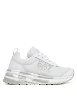 EA7 Emporio Armani Sneakersy 7Y000002 AF10181 MZ065 Biały ze sklepu MODIVO w kategorii Buty sportowe dziecięce - zdjęcie 184861004