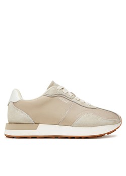 HUGO Sneakersy Kiria 50548131 Beżowy ze sklepu MODIVO w kategorii Buty sportowe damskie - zdjęcie 184861061