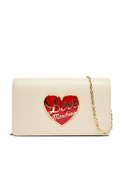 LOVE MOSCHINO Torebka JC4186PP1NLP0110 Écru ze sklepu MODIVO w kategorii Kopertówki - zdjęcie 184861063