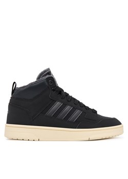adidas Sneakersy Rapid Court Mid Winterized JR1027 Czarny ze sklepu MODIVO w kategorii Buty sportowe dziecięce - zdjęcie 184861101