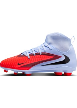 Korki piłkarskie na różne nawierzchnie dla dużych dzieci Nike Jr. Phantom 6 High Club - Niebieski ze sklepu Nike poland w kategorii Buty sportowe dziecięce - zdjęcie 184862744