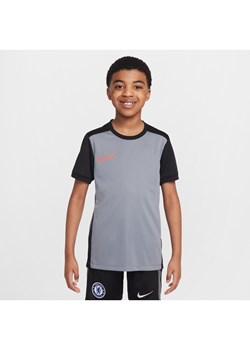 Koszulka piłkarska dla dużych dzieci Dri-FIT Nike Academy - Szary ze sklepu Nike poland w kategorii T-shirty chłopięce - zdjęcie 184862853