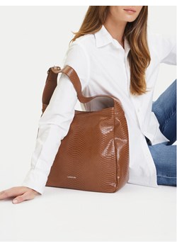 Torebka Lasocki C-LSK-L-004-08 Brązowy ze sklepu eobuwie.pl w kategorii Torby Shopper bag - zdjęcie 184863674