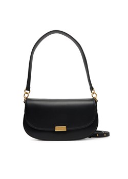 Torebka Tommy Hilfiger Iconic Leather Crossover AW0AW18204 Czarny ze sklepu eobuwie.pl w kategorii Listonoszki - zdjęcie 184863760