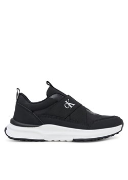 Sneakersy Calvin Klein Low Cut Sneaker V3X9-83172-1845 D Czarny ze sklepu eobuwie.pl w kategorii Buty sportowe dziecięce - zdjęcie 184863793