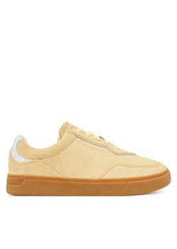 Sneakersy Tommy Hilfiger Casual FW0FW08898 Żółty ze sklepu eobuwie.pl w kategorii Buty sportowe damskie - zdjęcie 184866521