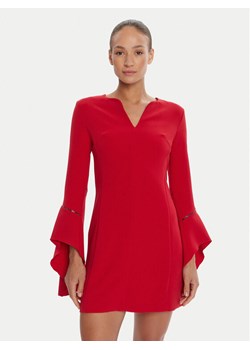 Rinascimento Sukienka koktajlowa CFC0126187003 Czerwony Slim Fit ze sklepu MODIVO w kategorii Sukienki - zdjęcie 184866754