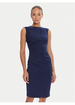 Rinascimento Sukienka koktajlowa CFC0125332003 Granatowy Slim Fit ze sklepu MODIVO w kategorii Sukienki - zdjęcie 184866780