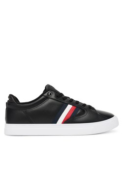 Tommy Hilfiger Sneakersy Icon Court Stripes FM0FM05628 Czarny ze sklepu MODIVO w kategorii Buty sportowe męskie - zdjęcie 184866820