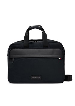 Tommy Hilfiger Torba na laptopa Th Nylon Workbag AM0AM13619 Czarny ze sklepu MODIVO w kategorii Torby na laptopa - zdjęcie 184866901