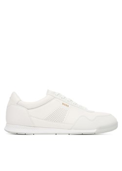 BOSS Sneakersy Nitan 50548658 Biały ze sklepu MODIVO w kategorii Buty sportowe męskie - zdjęcie 184866940