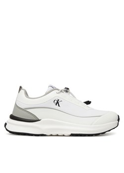 Calvin Klein Sneakersy Low Cut Lace-Up Sneaker V3X9-83171-1844 D Biały ze sklepu MODIVO w kategorii Buty sportowe dziecięce - zdjęcie 184866951