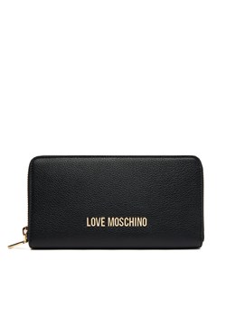 LOVE MOSCHINO Duży Portfel Damski JC5700PP1NLD0000 Czarny ze sklepu MODIVO w kategorii Portfele damskie - zdjęcie 184867011