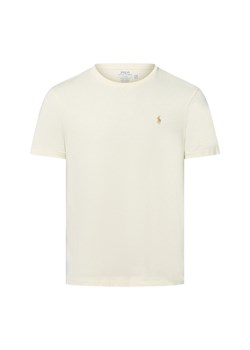 Polo Ralph Lauren Koszulka męska Mężczyźni Bawełna écru jednolity ze sklepu vangraaf w kategorii T-shirty męskie - zdjęcie 184868390