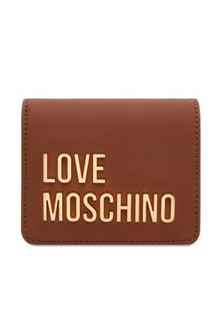 LOVE MOSCHINO Mały Portfel Damski JC5612PP1NKD0312 Brązowy ze sklepu MODIVO w kategorii Portfele damskie - zdjęcie 184869520