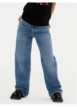 Calvin Klein Jeans Jeansy IG0IG02985 M Niebieski Wide Leg ze sklepu MODIVO w kategorii Spodnie dziewczęce - zdjęcie 184869534