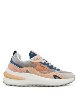 Pepe Jeans Sneakersy Winslow Serie PLS600013 Brązowy ze sklepu MODIVO w kategorii Buty sportowe damskie - zdjęcie 184869542