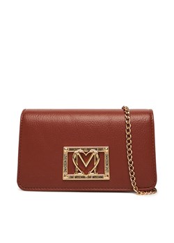 LOVE MOSCHINO Torebka JC5602PP1NLI0312 Brązowy ze sklepu MODIVO w kategorii Kopertówki - zdjęcie 184869552