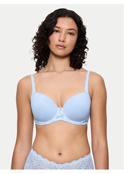 Triumph Biustonosz z fiszbiną Amourette 10214770 Błękitny ze sklepu MODIVO w kategorii Biustonosze - zdjęcie 184869554