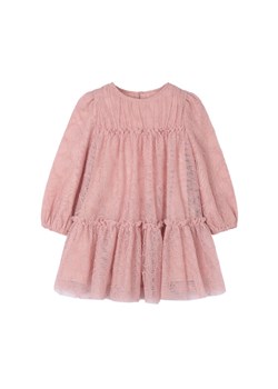 Mayoral Sukienka elegancka 4919 Różowy Regular Fit ze sklepu MODIVO w kategorii Sukienki dziewczęce - zdjęcie 184869600