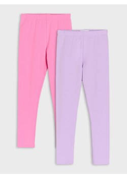 Sinsay - Legginsy 2 pack - wielobarwny ze sklepu Sinsay w kategorii Spodnie dziewczęce - zdjęcie 184871130