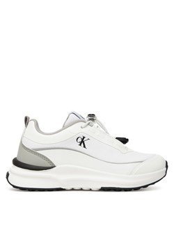 Sneakersy Calvin Klein Low Cut Lace-Up Sneaker V3X9-83171-1844 S Biały ze sklepu eobuwie.pl w kategorii Buty sportowe dziecięce - zdjęcie 184871183