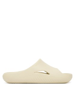 Klapki Crocs Mellow Slide 208392 Beżowy ze sklepu eobuwie.pl w kategorii Klapki damskie - zdjęcie 184871191
