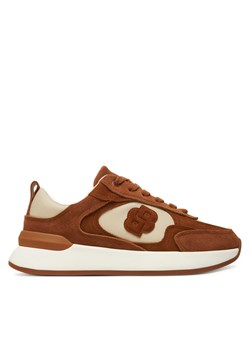 Sneakersy BOSS B Icon 50548288 Brązowy ze sklepu eobuwie.pl w kategorii Buty sportowe damskie - zdjęcie 184871314