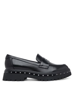 Loafersy Tamaris 1-24767-45 Czarny ze sklepu eobuwie.pl w kategorii Lordsy damskie - zdjęcie 184871410