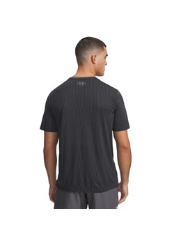 Męska koszulka treningowa Under Armour UA Tech Vent Jacquard - czarna ze sklepu Sportstylestory.com w kategorii T-shirty męskie - zdjęcie 184873352