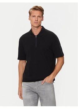 Armani Exchange Polo 6DZFLC ZJM5Z 1200 Czarny Regular Fit - id: 0000304171031 - marki Armani Exchange - 184874694 Armani Exchange Polo 6DZFLC ZJM5Z 1200 Czarny Regular Fit ze sklepu MODIVO w kategorii T-shirty męskie - zdjęcie 184874694