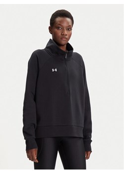 Under Armour Bluza Ua Rival Fleece Hz 1379492-001 Czarny Loose Fit ze sklepu MODIVO w kategorii Bluzy damskie - zdjęcie 184874714