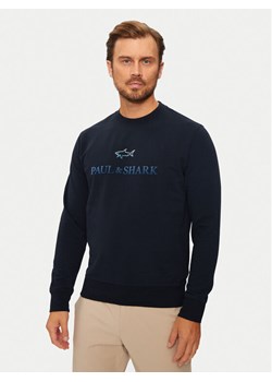 Paul&Shark Bluza 14311817 Granatowy Regular Fit ze sklepu MODIVO w kategorii Bluzy męskie - zdjęcie 184874723