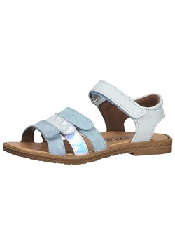 bama Skórzane sandały w kolorze błękitnym ze sklepu Limango Polska w kategorii Sandały dziecięce - zdjęcie 184877502