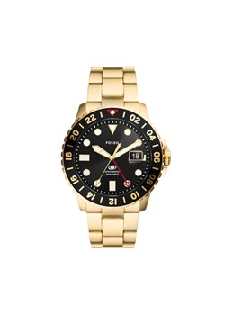 Fossil Zegarek Blue FS5990 Złoty ze sklepu MODIVO w kategorii Zegarki - zdjęcie 184877740
