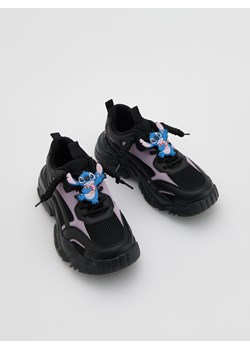 Reserved - Lekkie sneakersy Lilo i Stitch - czarny ze sklepu Reserved w kategorii Buty sportowe dziecięce - zdjęcie 184879190