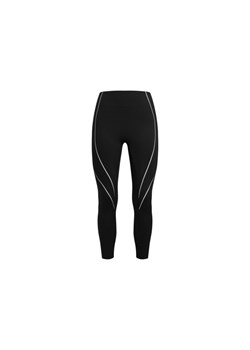 Damskie leginsy treningowe Under Armour UA Halo Bonded Ankle  - czarne ze sklepu Sportstylestory.com w kategorii Spodnie damskie - zdjęcie 184879523