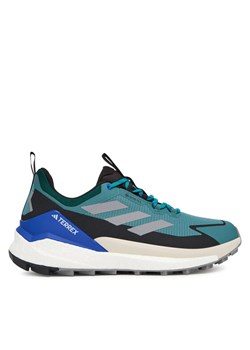 adidas Trekkingi Terrex Free Hiker 2.0 Low Gore-Tex JQ9908 Zielony ze sklepu MODIVO w kategorii Buty trekkingowe męskie - zdjęcie 184879574