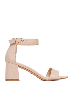 DeeZee Sandały 5250-1 Beżowy ze sklepu MODIVO w kategorii Sandały damskie - zdjęcie 184879651