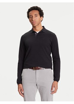 Barbour Polo Tartan MML0705BK31 Czarny Regular Fit ze sklepu MODIVO w kategorii T-shirty męskie - zdjęcie 184881293