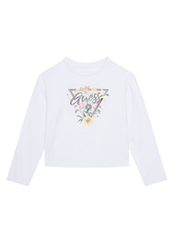 Guess Bluzka J5YI36 K6YW4 Biały Regular Fit ze sklepu MODIVO w kategorii Bluzki dziewczęce - zdjęcie 184881303